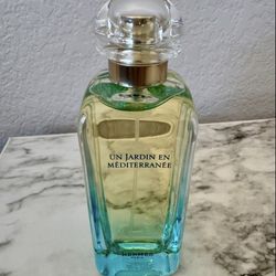 UN JARDIN EN MÉDITERRANÉE HERMES FULL SIZE BOTTLE 100ML 3.4oz Fragrance ! New!