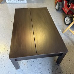Ikea ÖSTAVALL Adjustable coffee table, black