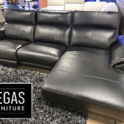 L Shape Sectional Power Recliner 