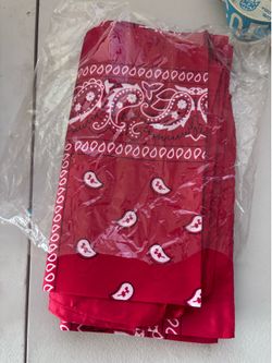 Red bandanna