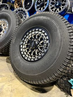 ON SALE Metal Fx 15" Beadlock wheels & 351015 TENSOR Regulator2 TIRES For 24-26 Can Am Maverick R XRS 6 Lug utv sxs (We Finance)