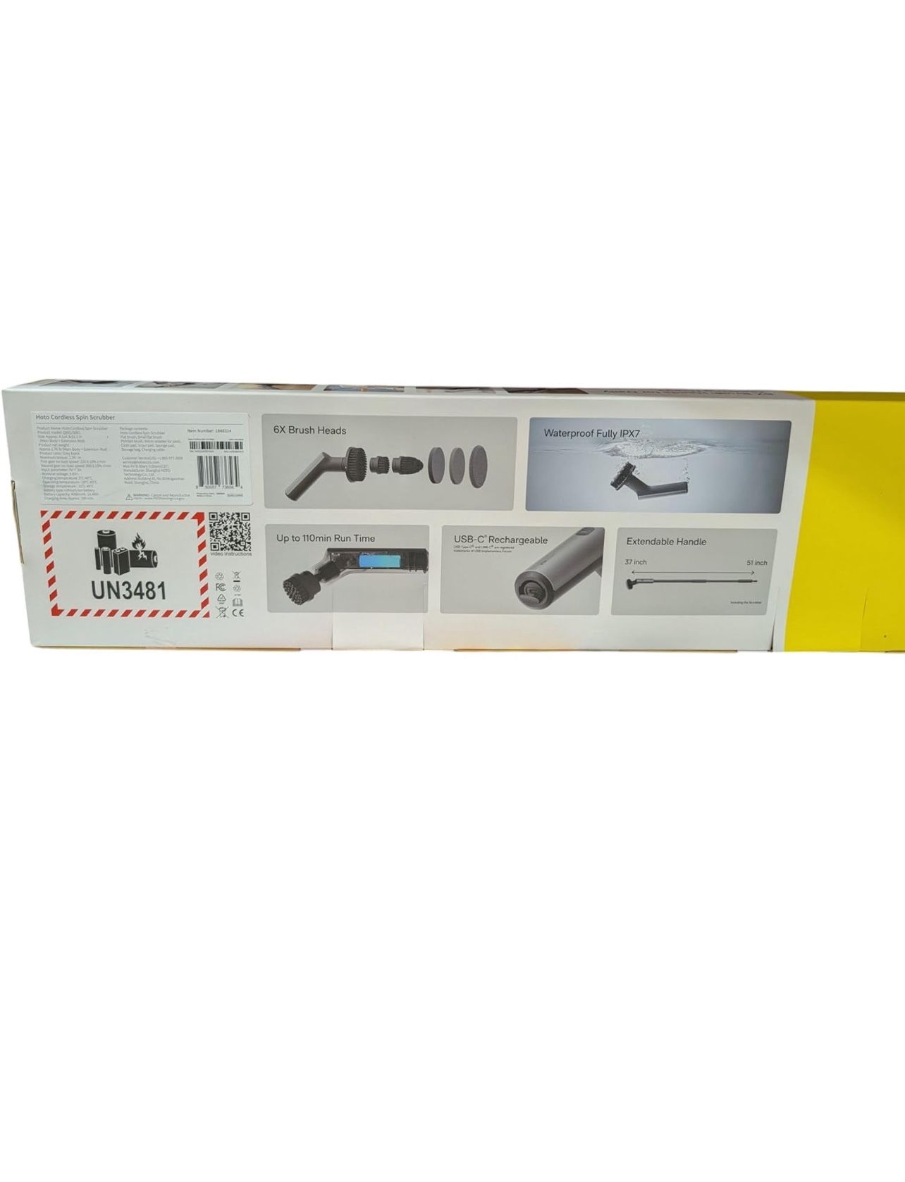 Cordless Spin Scrubber