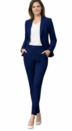 NWT: Marycrafts Women's Pant Suits Set – Professional Business Suiting Blazer and Pants 2 Piece Outfit-Size 16
