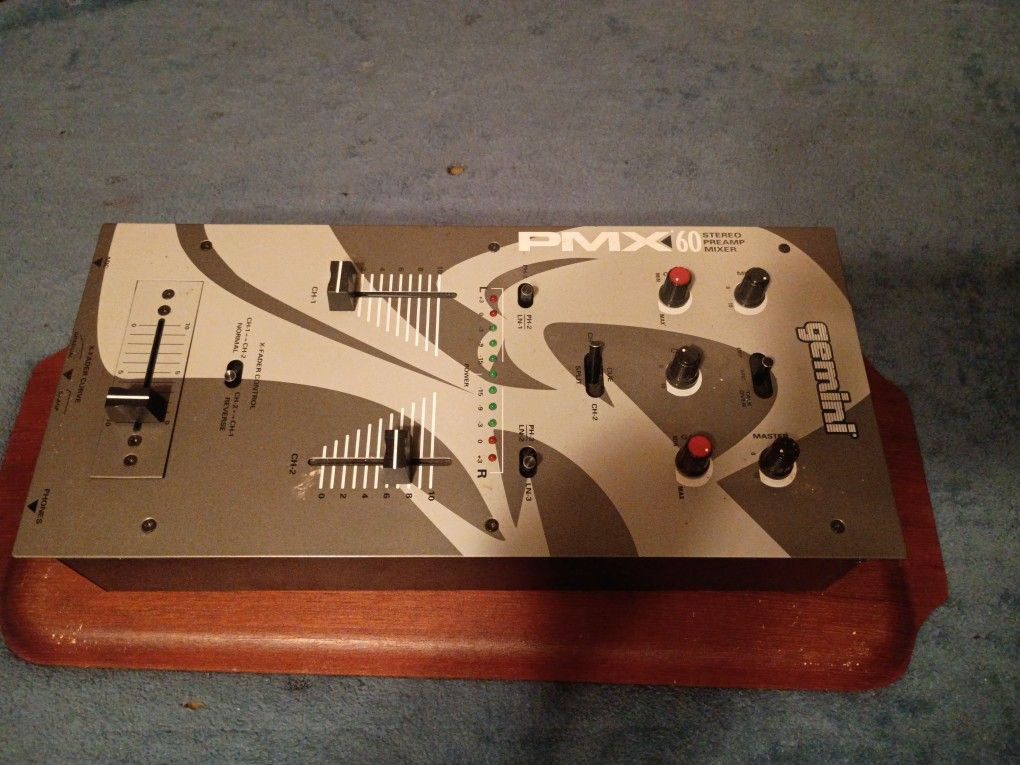 Pmx 60 Stereo Preamp Mixer