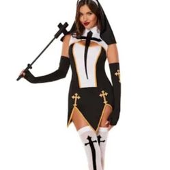 Bad Habit Nun Costume Size M/ L