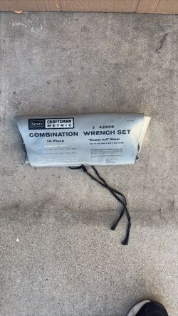 Vintage craftsman 14 piece combination wrench set