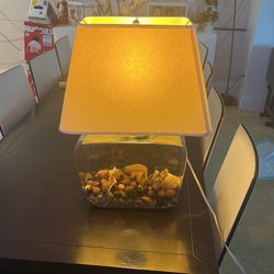 Pottery Barn 24 Inches High 17 Inches Wide Glass Table Lamp