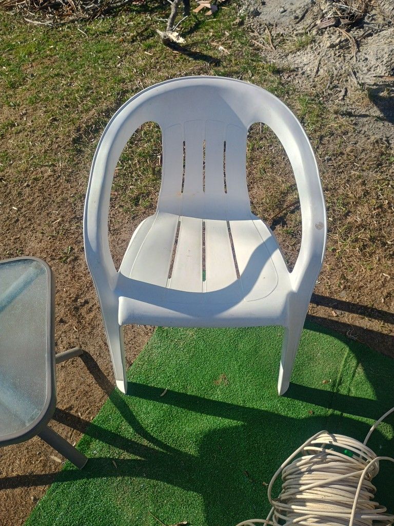 Outside Chairs 3 EA
