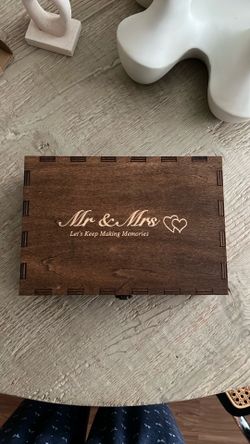 Wedding Keepsake Box