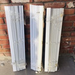 3  Percianas  Like New 30 Pulgadas De Ancho Y 42 Alto 