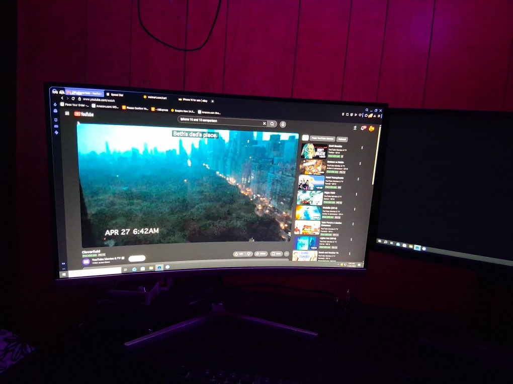 Gawfolk 240 Hz Gaming Monitor Cueved 