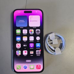 I0hone 14 Pro Max 128 Gb Tmobile Unlock For All Tmobile Network Including Metropcs 