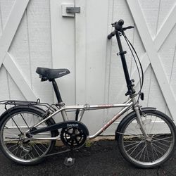 vintage Dahon Stowaway 20” folding 5 speed bike