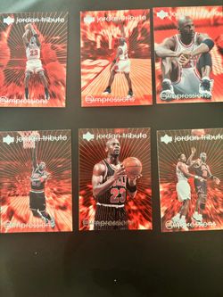 Upper Deck Jordan Tribute MJ Impressions Card Set