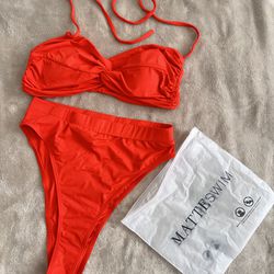 New Matte Collection Bikini Red