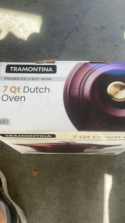 Tramontina 7 Qt Enameled Cast Iron Dutch Oven