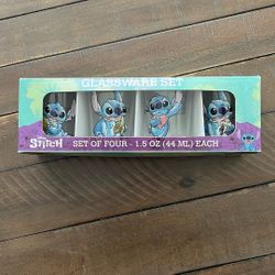 Disney Stitch Shot Glasses