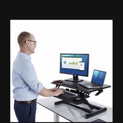 Classics airLIFT PRO Pneumatic Desk Riser Opened Box Standing Desk Cash only  Meeting at rite aid store near by Monticello target store  Pick up in Wi
