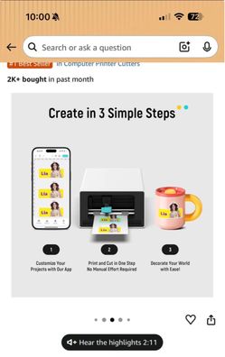 Sticker printer