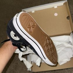 Converse Size 9.5 Men Woman 11.5 BLACK