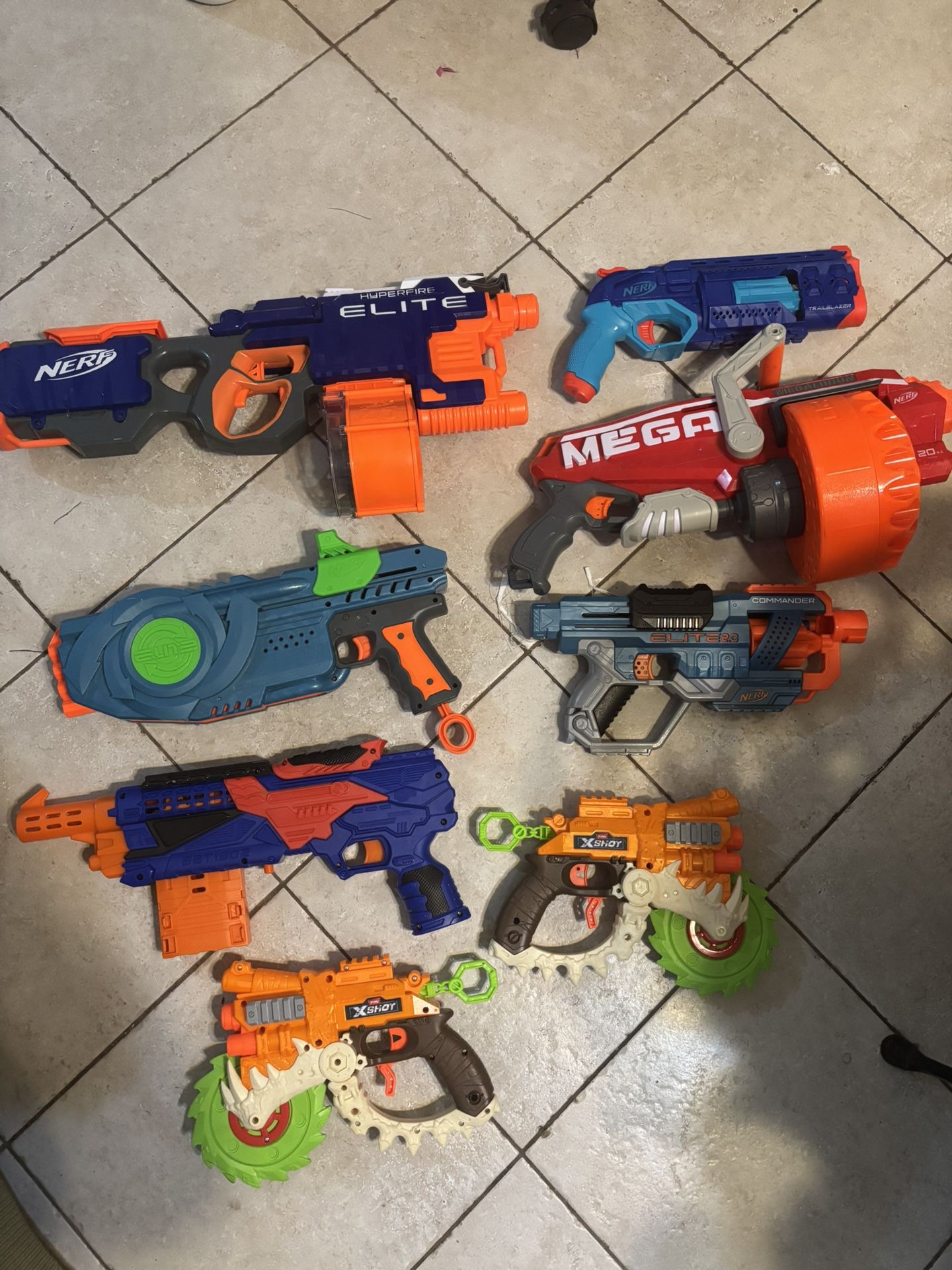 Nerf Guns With Bullets And Masks 