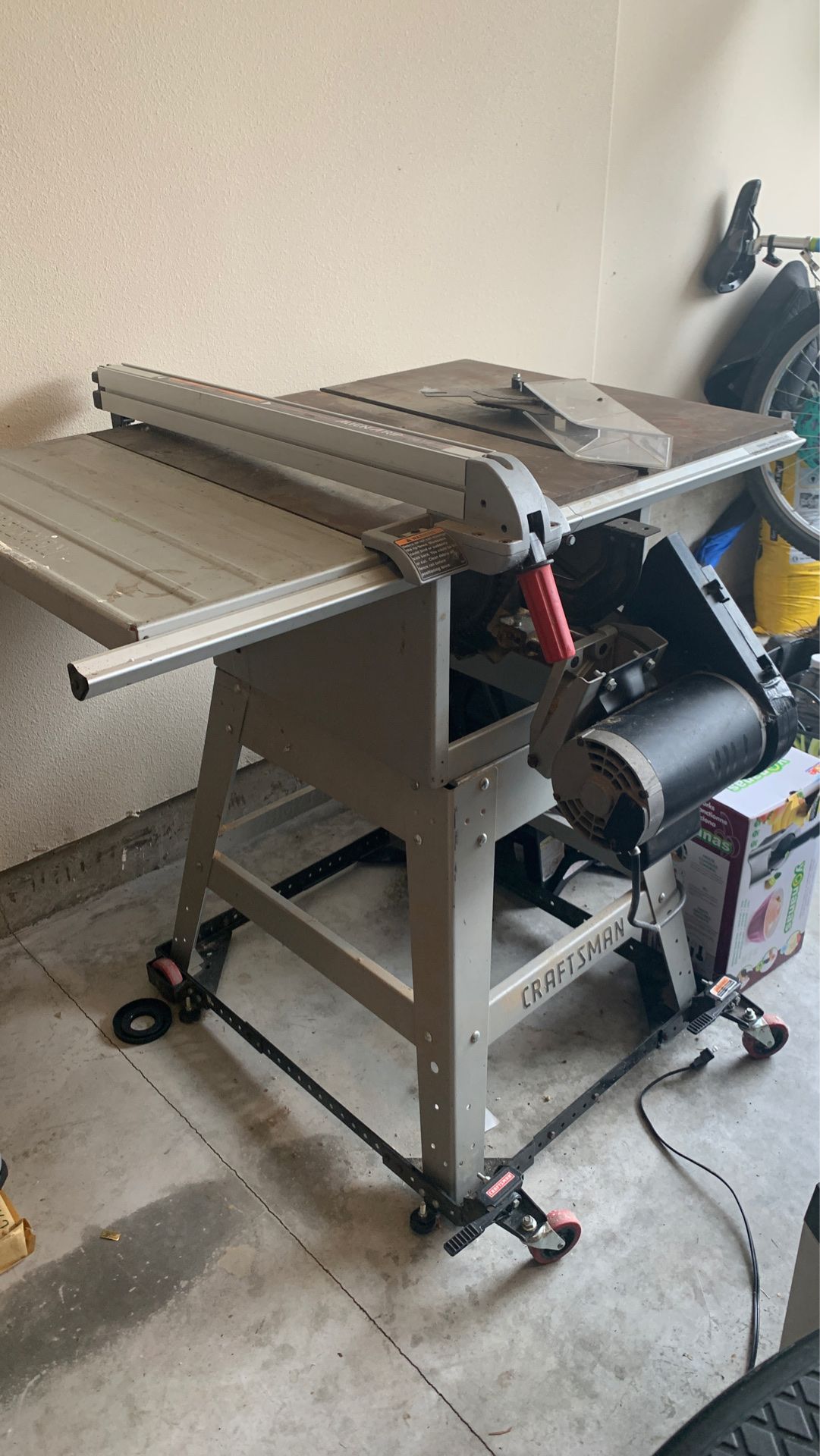 Craftsman table saw