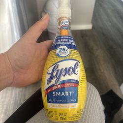 Lysol SMART Limpiador multiusos, kit de inicio de brisa cítrica, 0.195 onzas líquidas