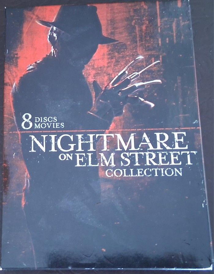 "Nightmare On Elm Street" DVD Collection 8 Film Box Set, Freddy Krueger~EX