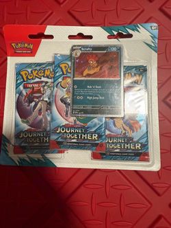 Pokemon Journey Together 3 Pack Blister
