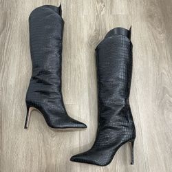 Schutz Boots (size 6w)