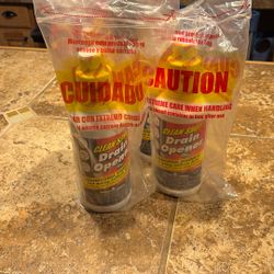 4 Clean Shot Instant Drain Opener/ Very Powerful 