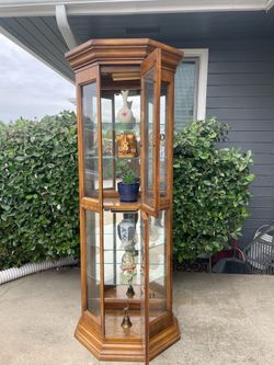 Tall Curio Cabinet