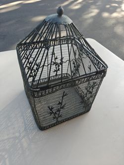 Vintage Birdcage Metal