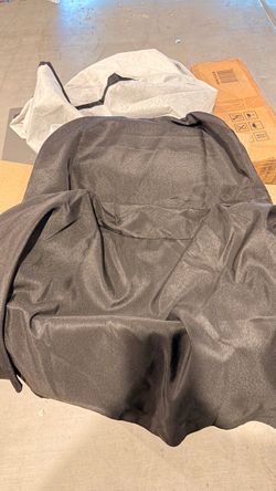 Black chair covers