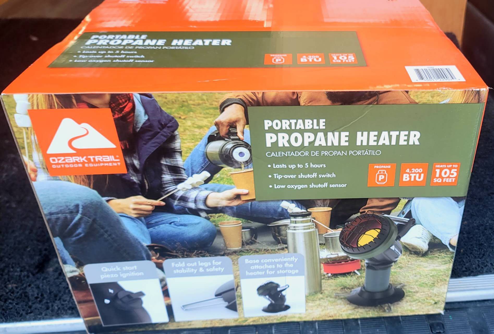 Ozark Trial Portable Propane Heater