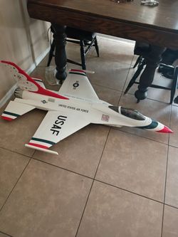 The eflight F-16 Thunderbird 80 mm pro series  450.00 or best offer