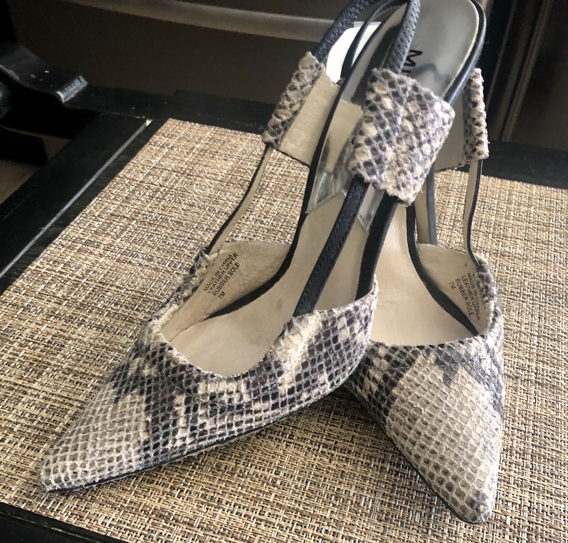 Michael Kors Snakeskin shoes