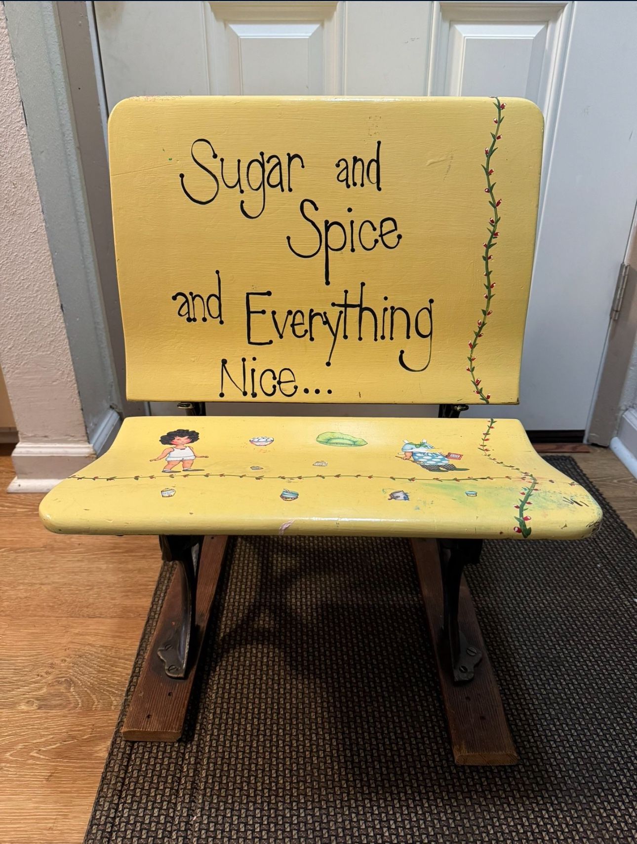Handmade Desk And Bench