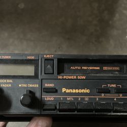 Panasonic H230 AM/FM/cassette Car Stereo