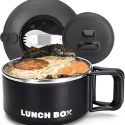 Microwave Lunch Bowl – Stainless Steel Liner – Brand New