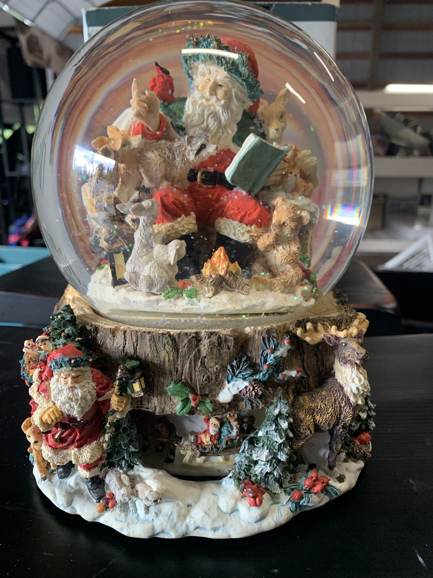 Snow Globe With Revolving Base-Kirkland 