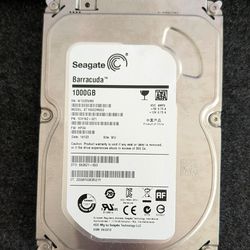 Seagate Barracuda 1000Gb 1Tb Desktop HDD 3.5"
