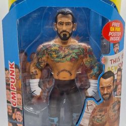 CM PUNK ACTION FIGURE 
