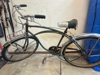 Vintage “Schwinn” 59’ Corvette Green Cruiser Bicycle