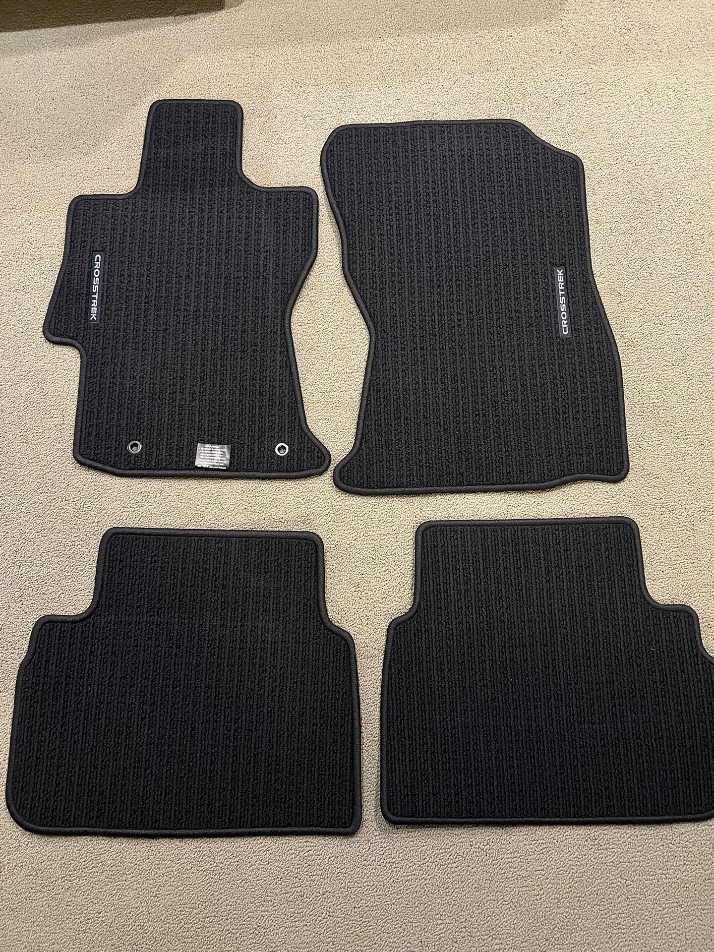 Carpet Floor Mats For Subaru Crosstrek 2018-2023