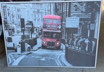 London Bus Wall Art