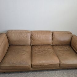 Italian Leather Couch