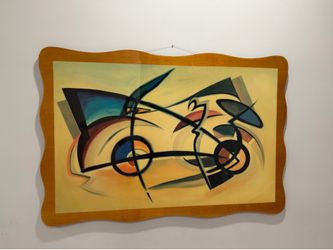 Contemporary Abstract Wall Art – $80 OBO