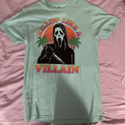 Scream Ghostface Size Medium Shirt