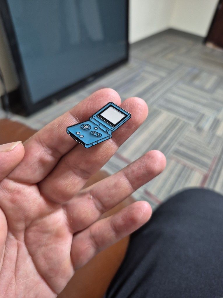 Gba Sp Enamel Pin
